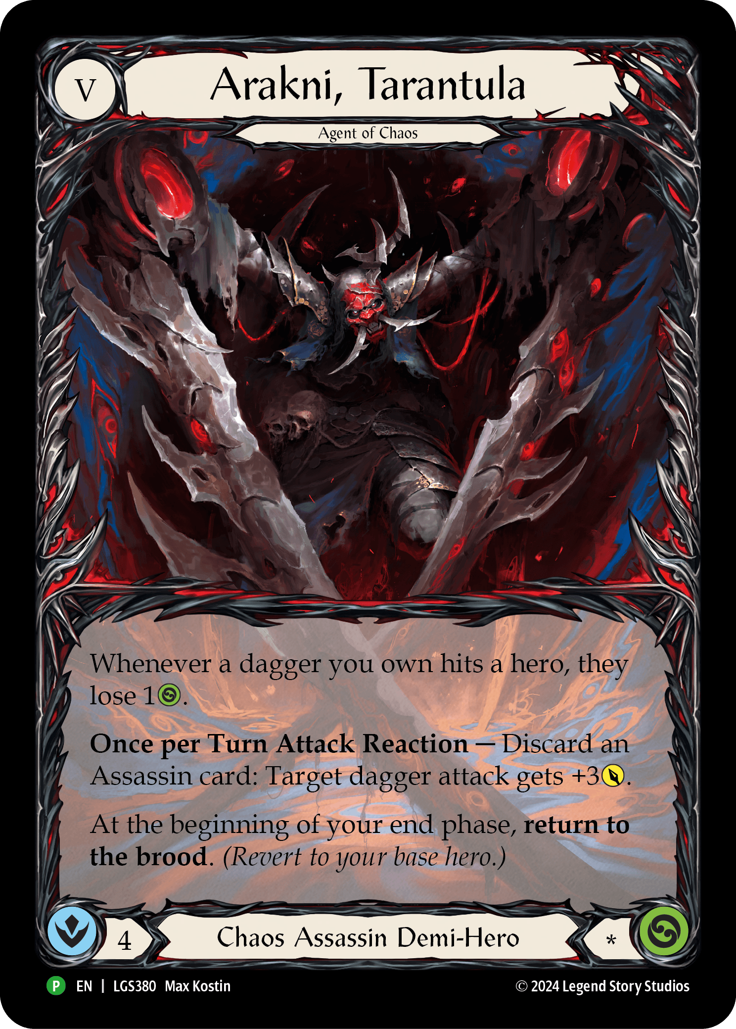 Arakni, Tarantula