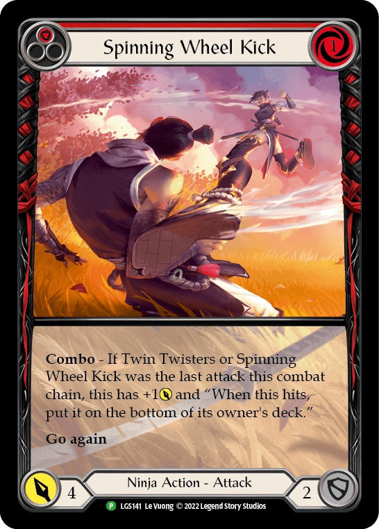 Spinning Wheel Kick