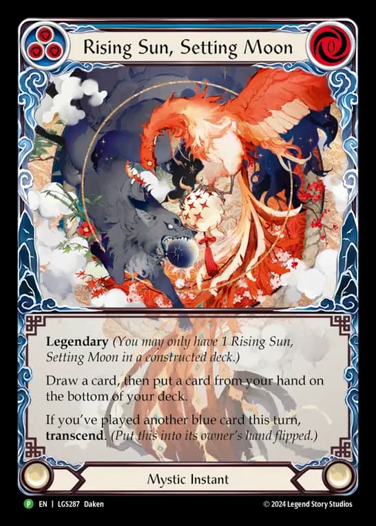 Rising Sun, Setting Moon
