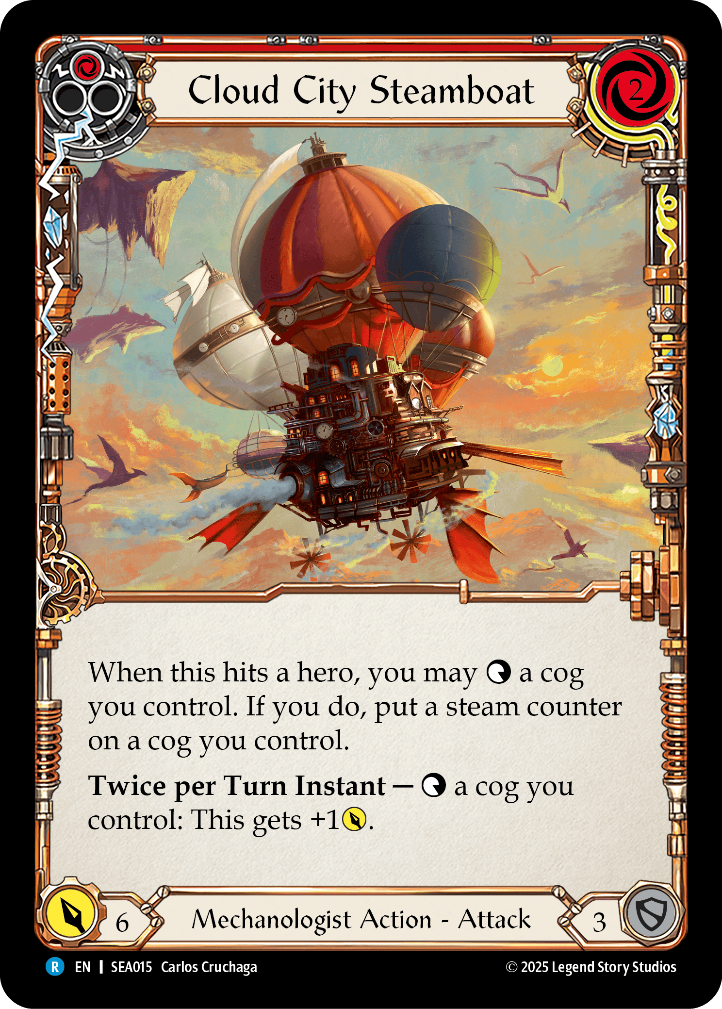 Cloud City Steamboat
