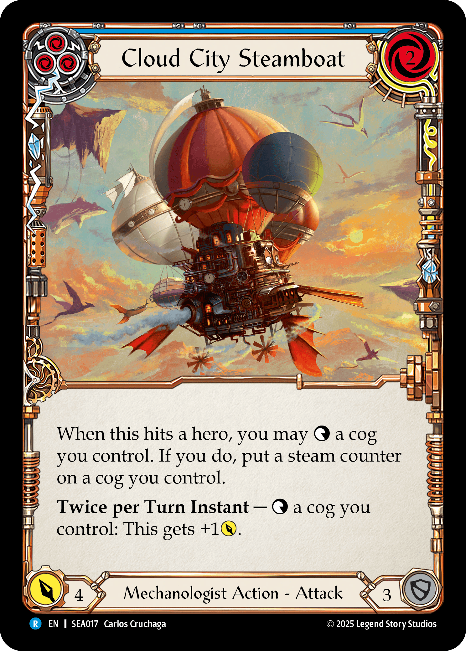 Cloud City Steamboat