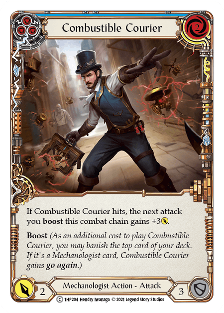 Combustible Courier