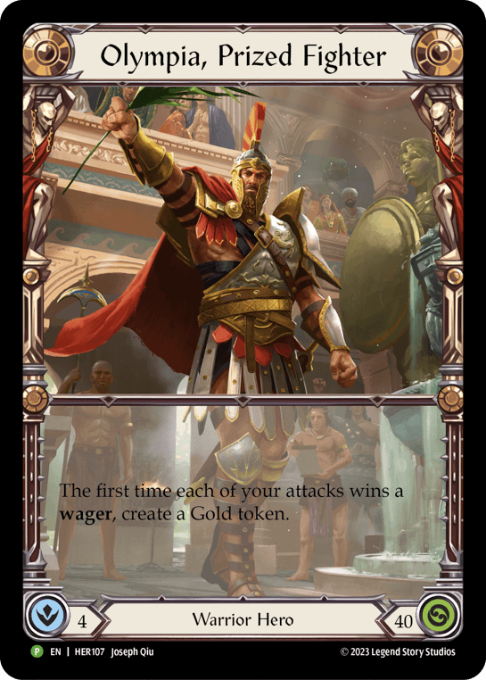 Olympia, Prized Fighter