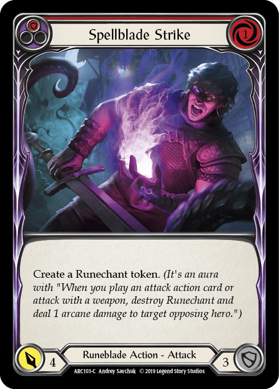 Spellblade Strike
