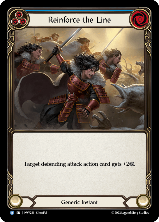 Reinforce the Line