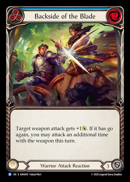 Backside of the Blade