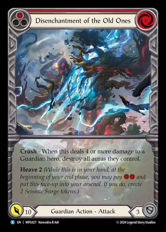 Disenchantment of the Old Ones
