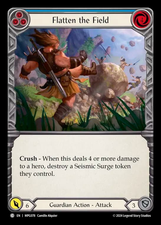 Flatten the Field