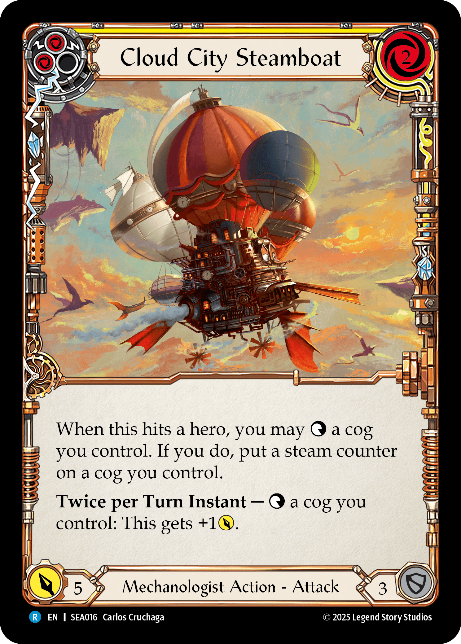 Cloud City Steamboat