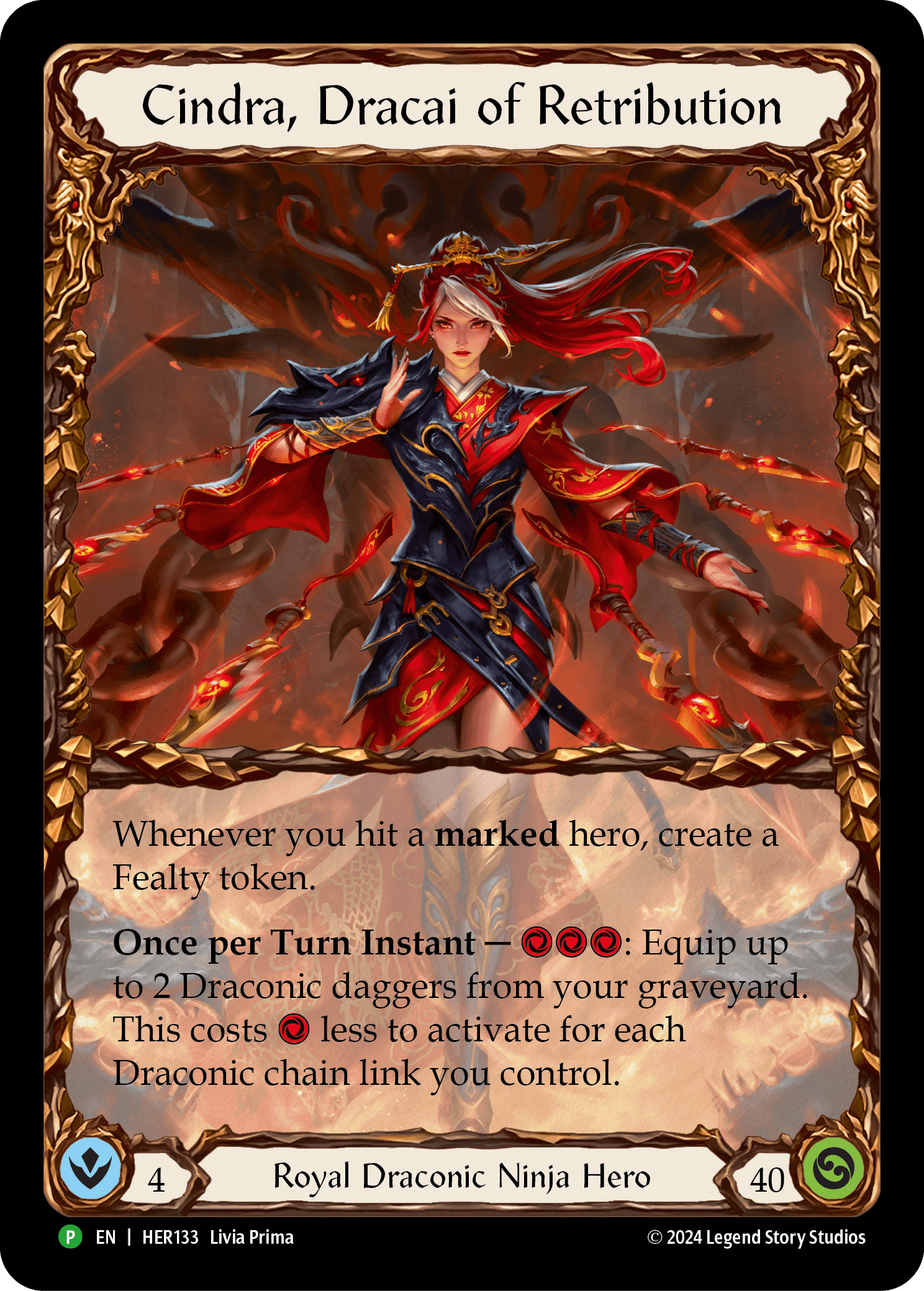 Cindra, Dracai of Retribution