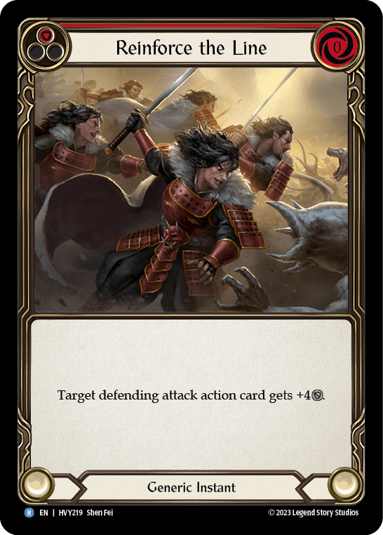 Reinforce the Line
