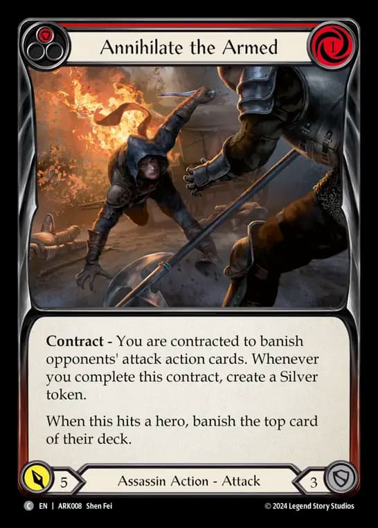 Annihilate the Armed