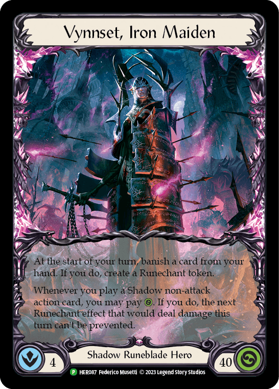 Vynnset, Iron Maiden