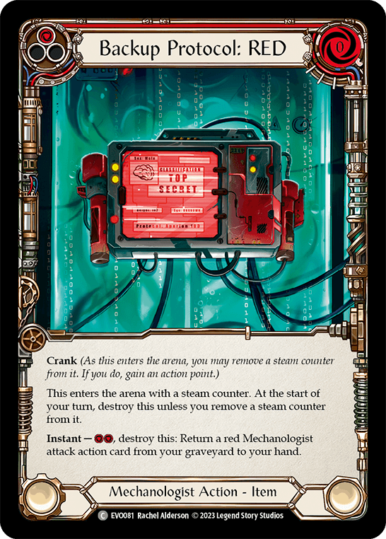 Backup Protocol: RED
