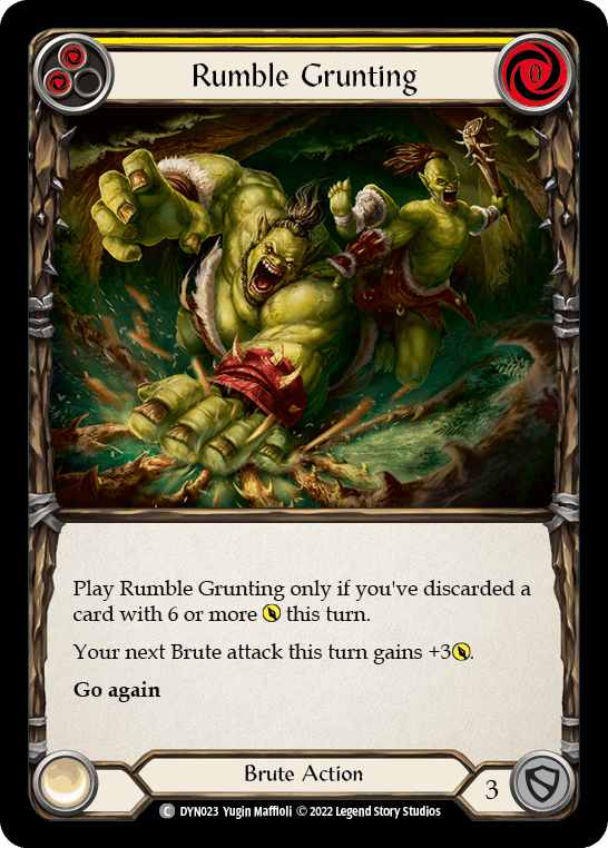 Rumble Grunting