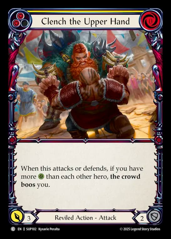 Clench the Upper Hand