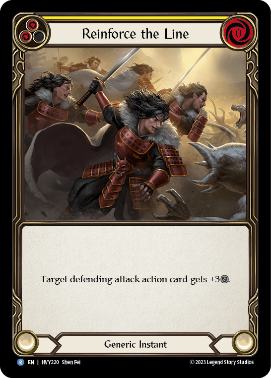 Reinforce the Line