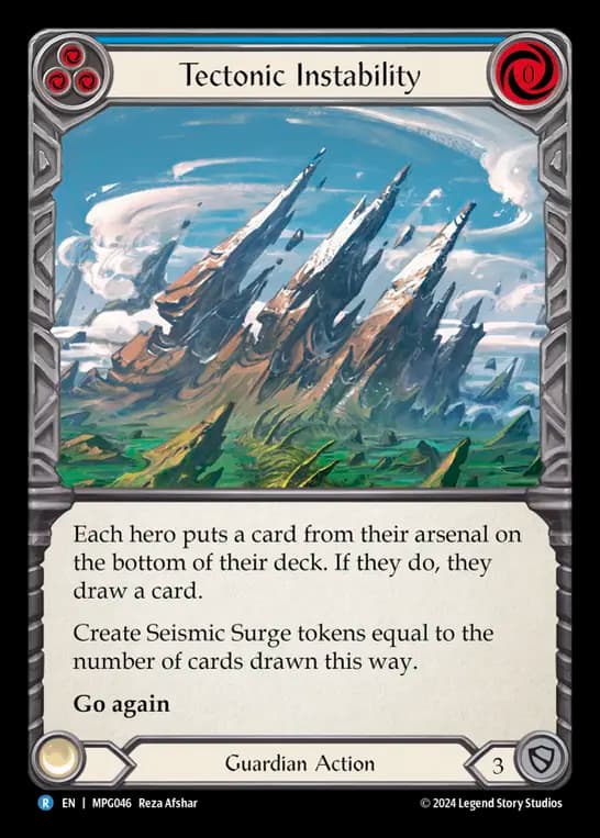 Tectonic Instability