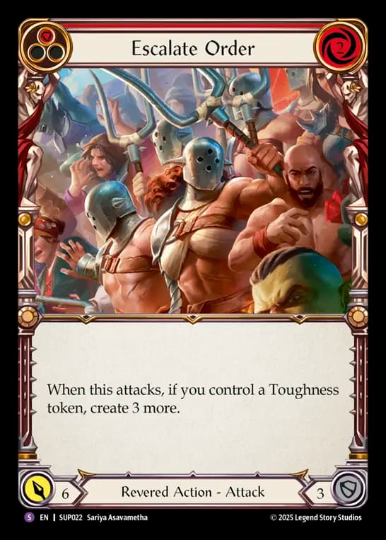 Escalate Order