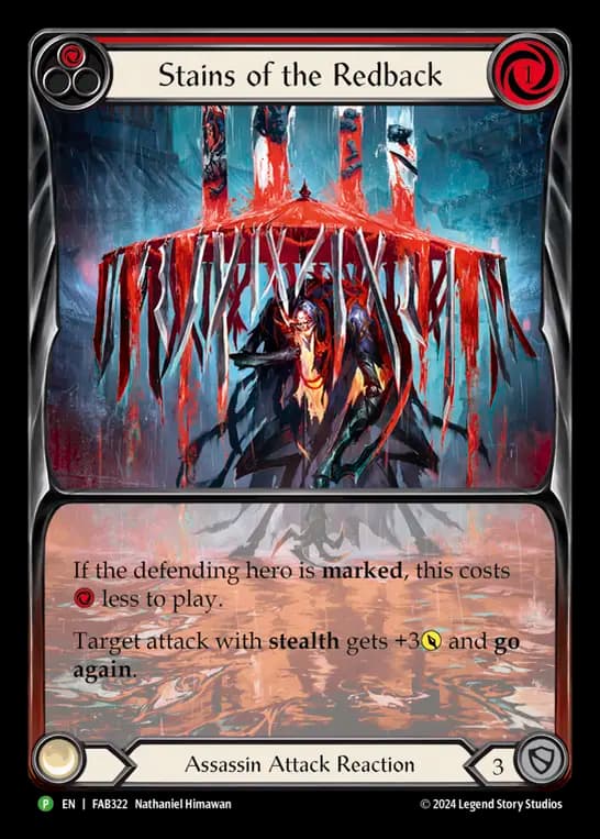 Stains of the Redback