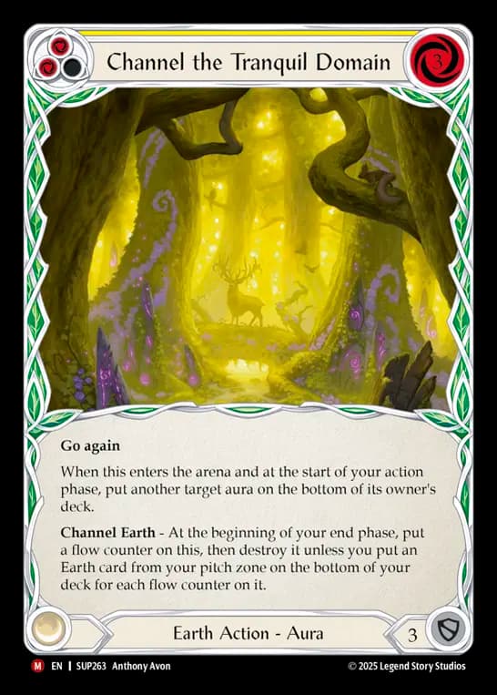 Channel the Tranquil Domain