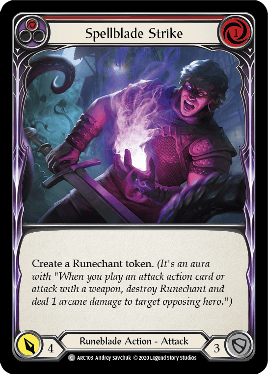 Spellblade Strike