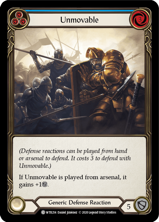 Unmovable