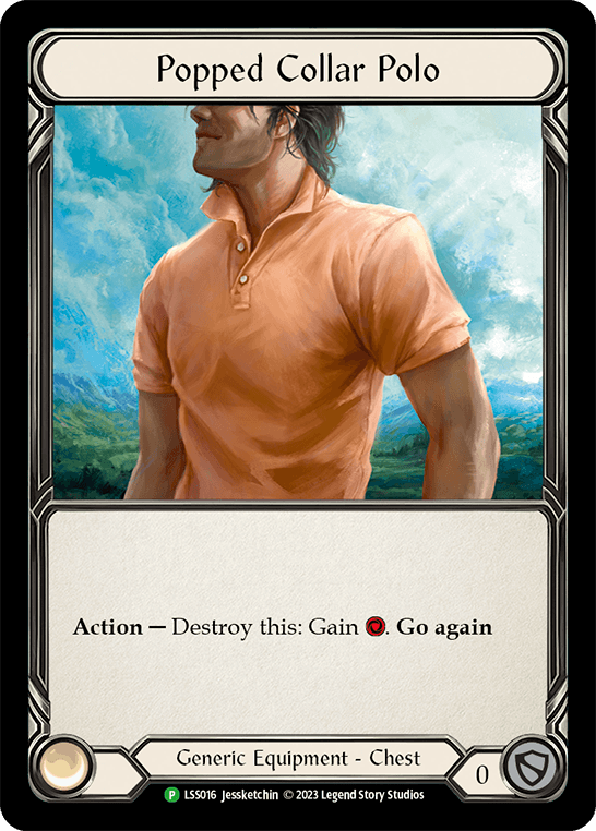 Popped Collar Polo