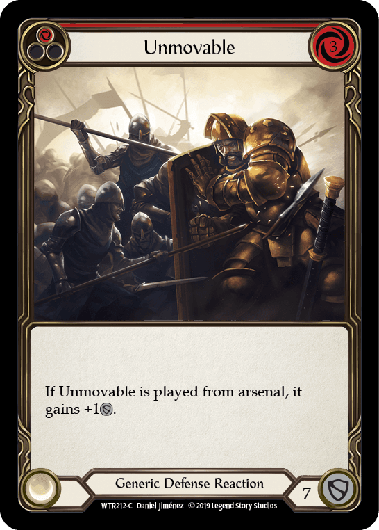 Unmovable