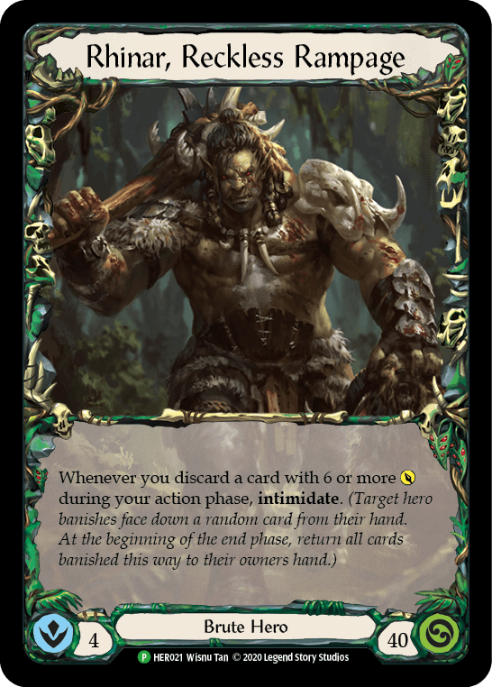 Rhinar, Reckless Rampage