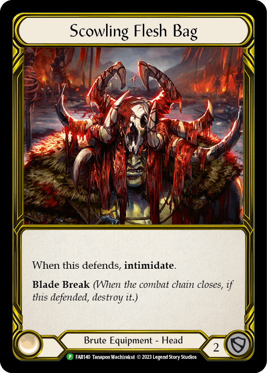 Scowling Flesh Bag