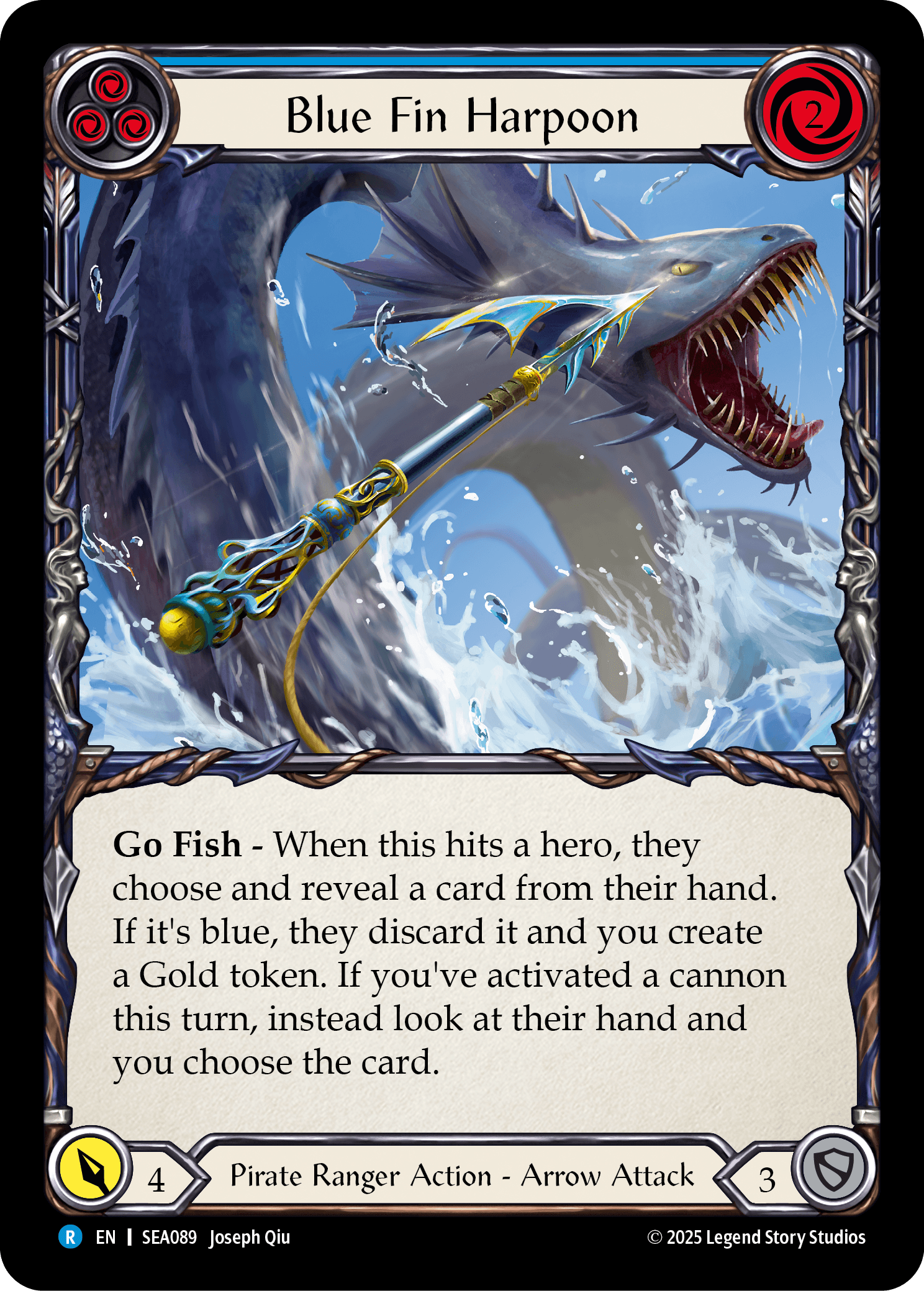 Blue Fin Harpoon