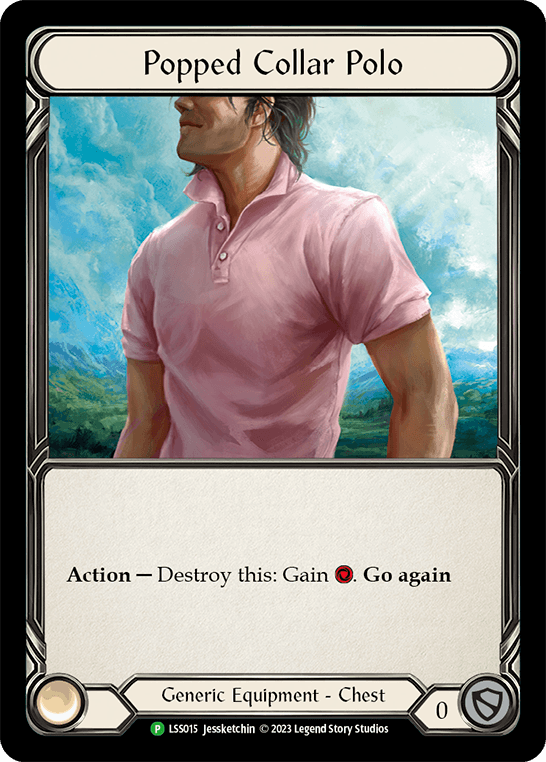 Popped Collar Polo