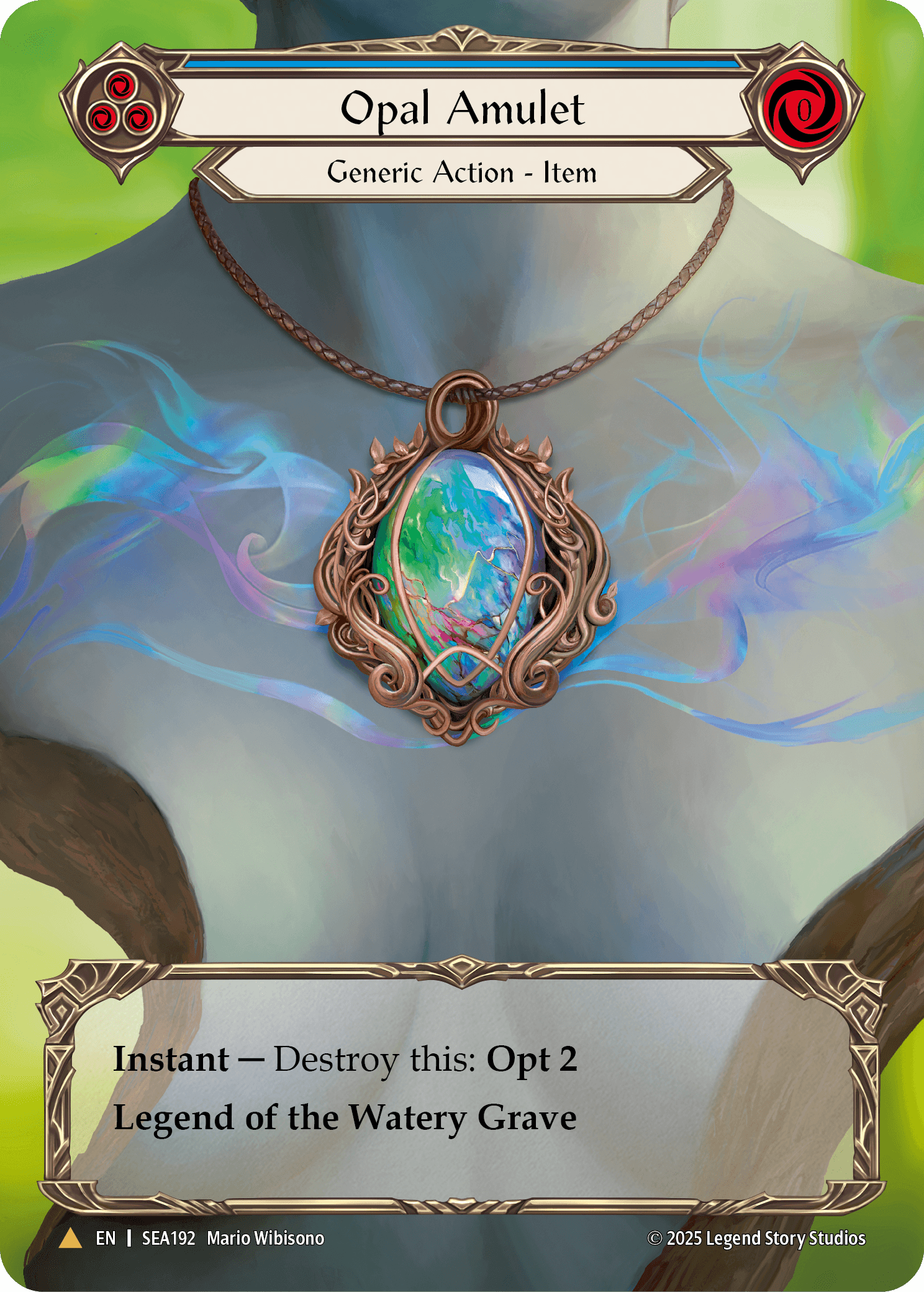 Opal Amulet