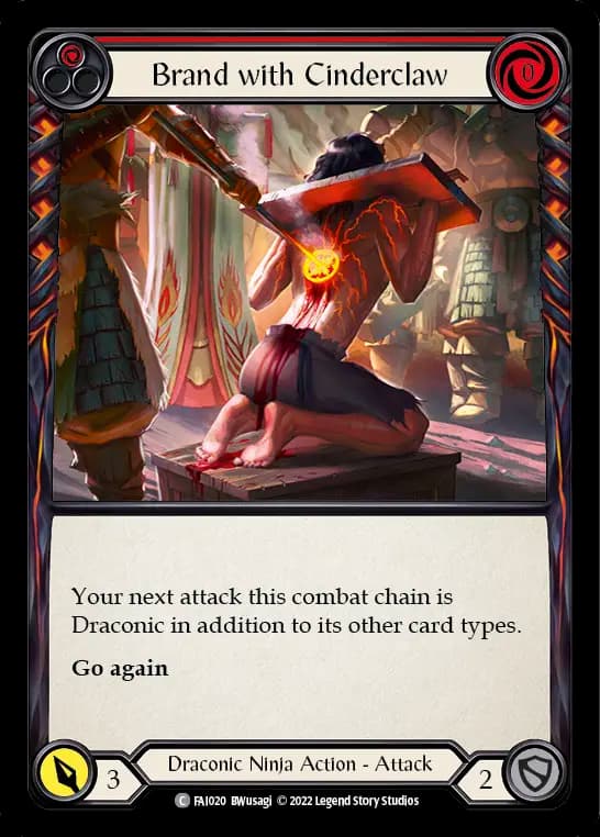 Brand with Cinderclaw