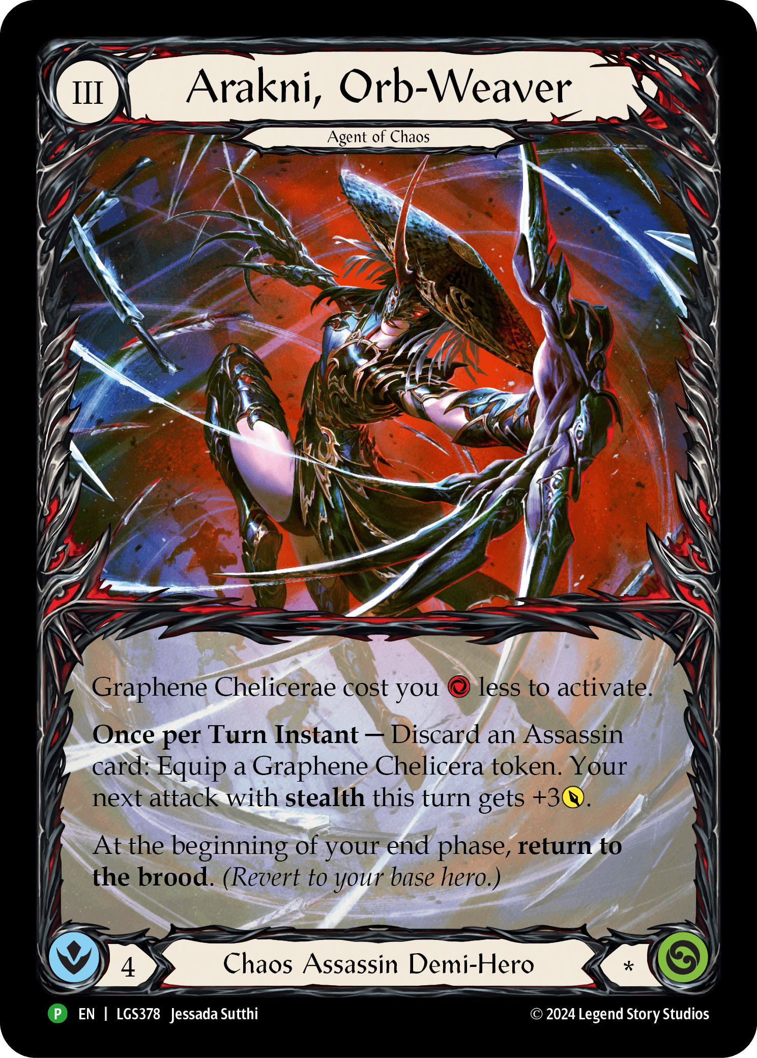 Arakni, Orb-Weaver