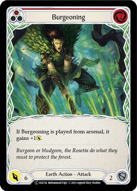 Burgeoning