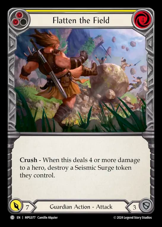 Flatten the Field