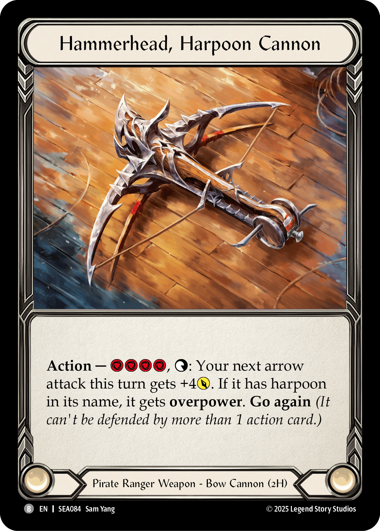 Hammerhead, Harpoon Cannon