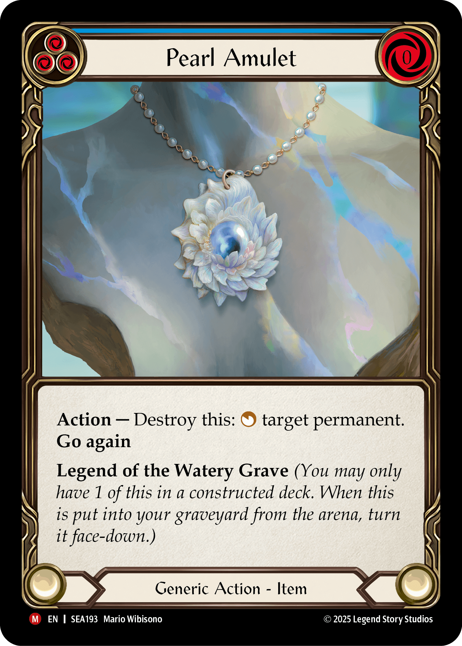 Pearl Amulet