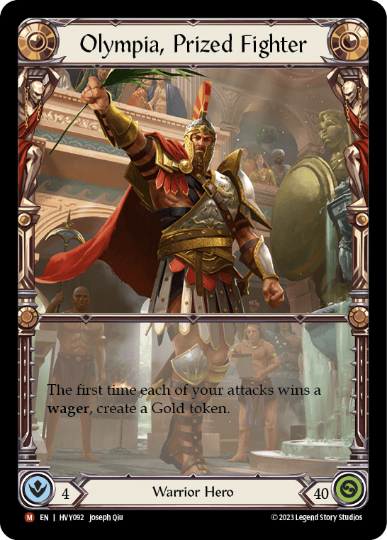 Olympia, Prized Fighter