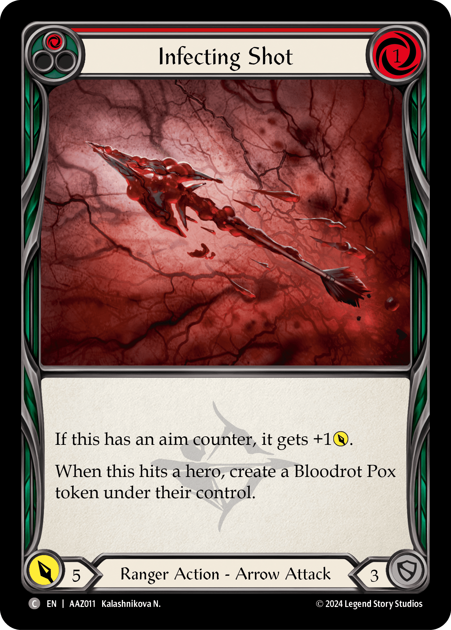 Infecting Shot