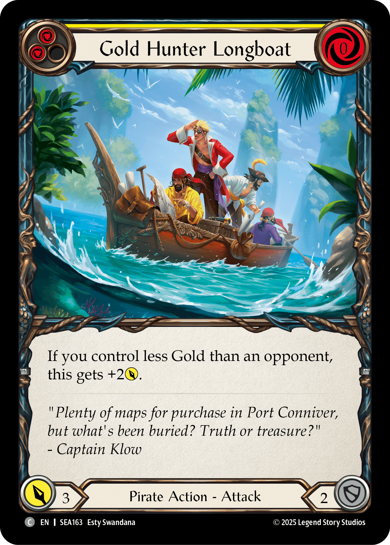 Gold Hunter Longboat