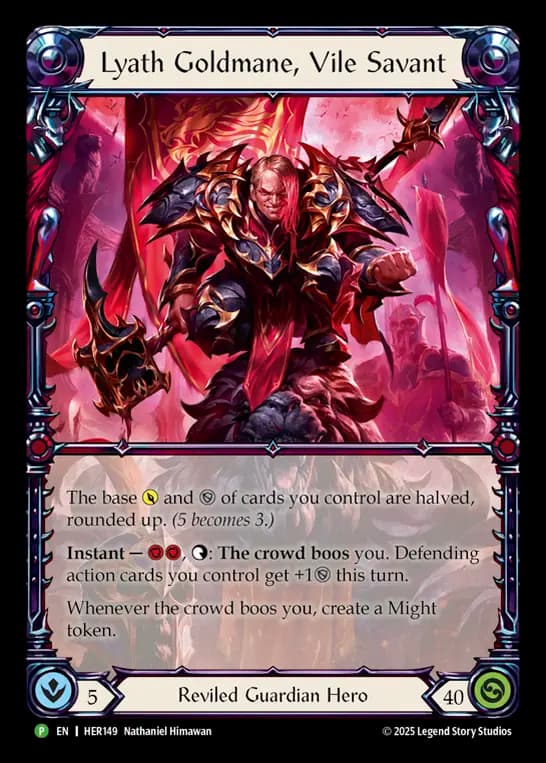 Lyath Goldmane, Vile Savant