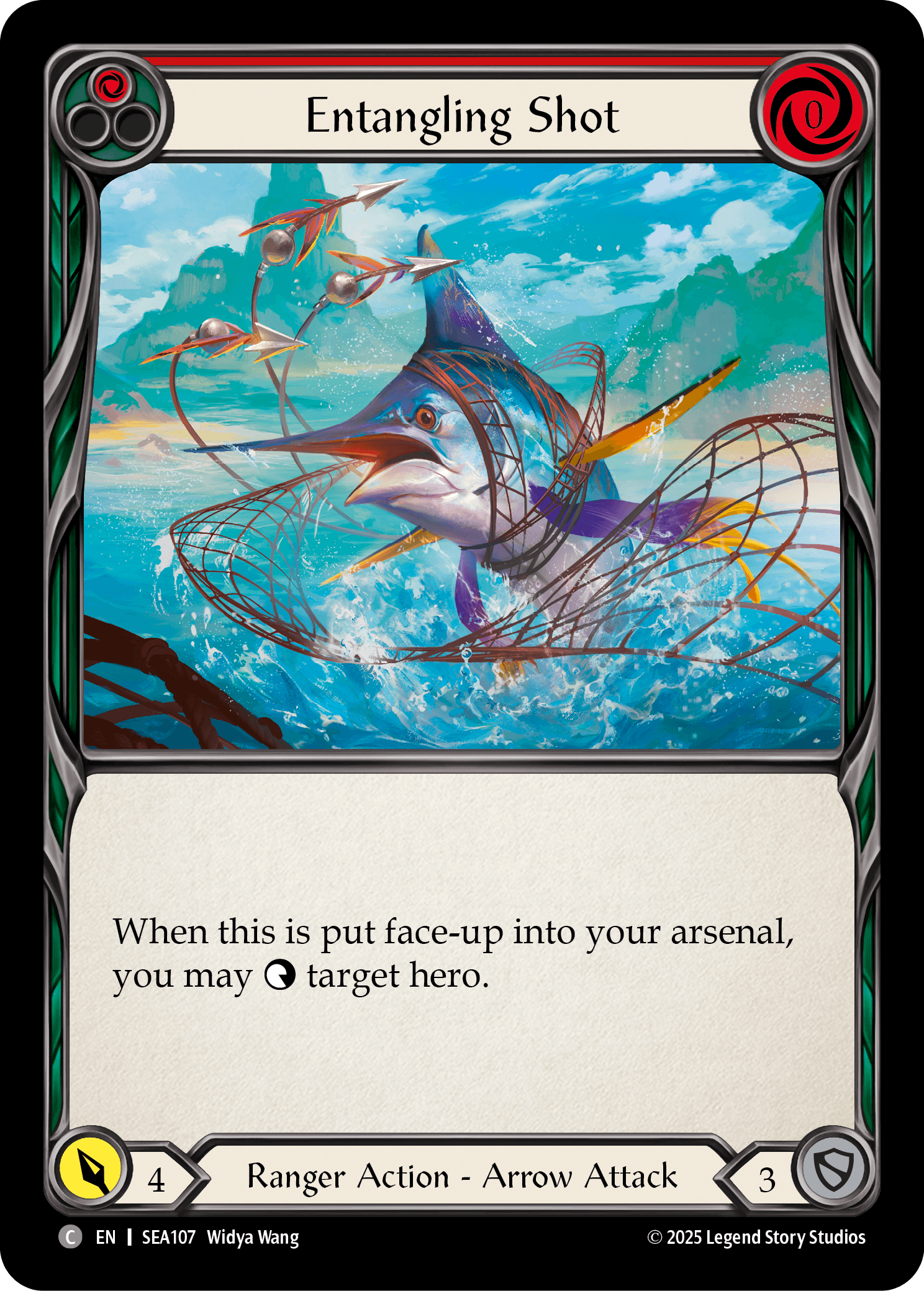 Entangling Shot