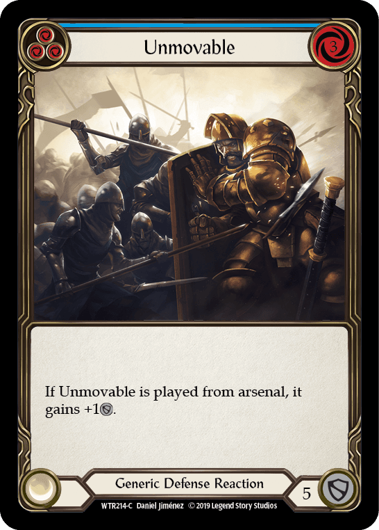 Unmovable