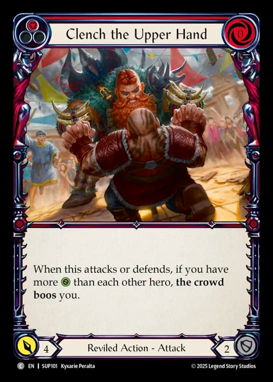 Clench the Upper Hand