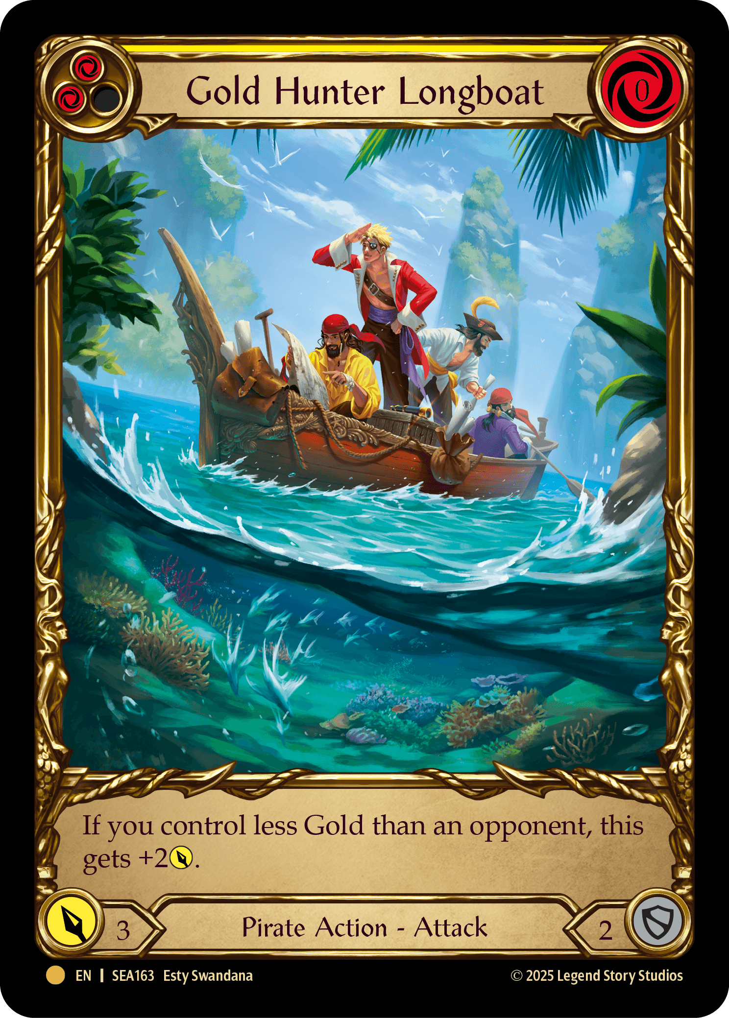 Gold Hunter Longboat
