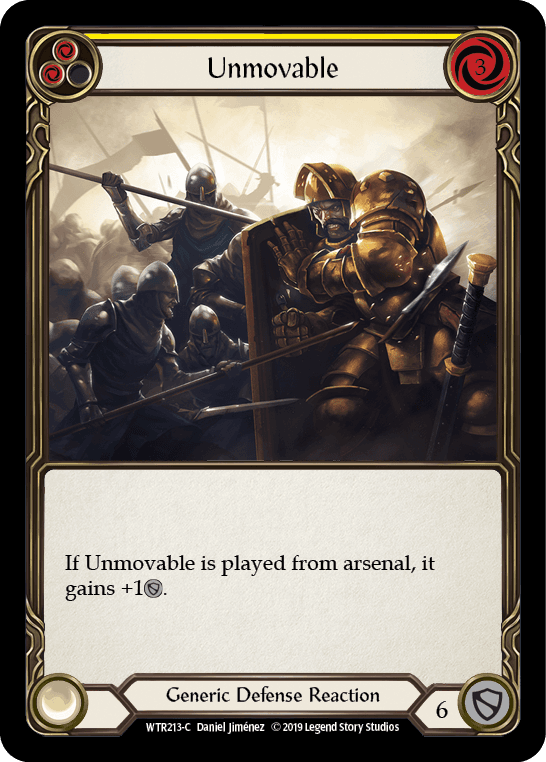Unmovable
