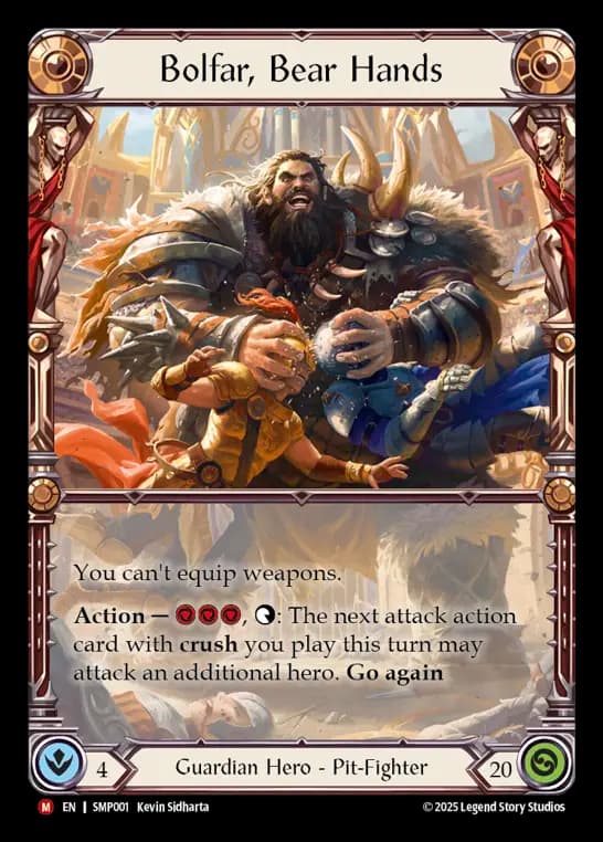 Bolfar, Bear Hands